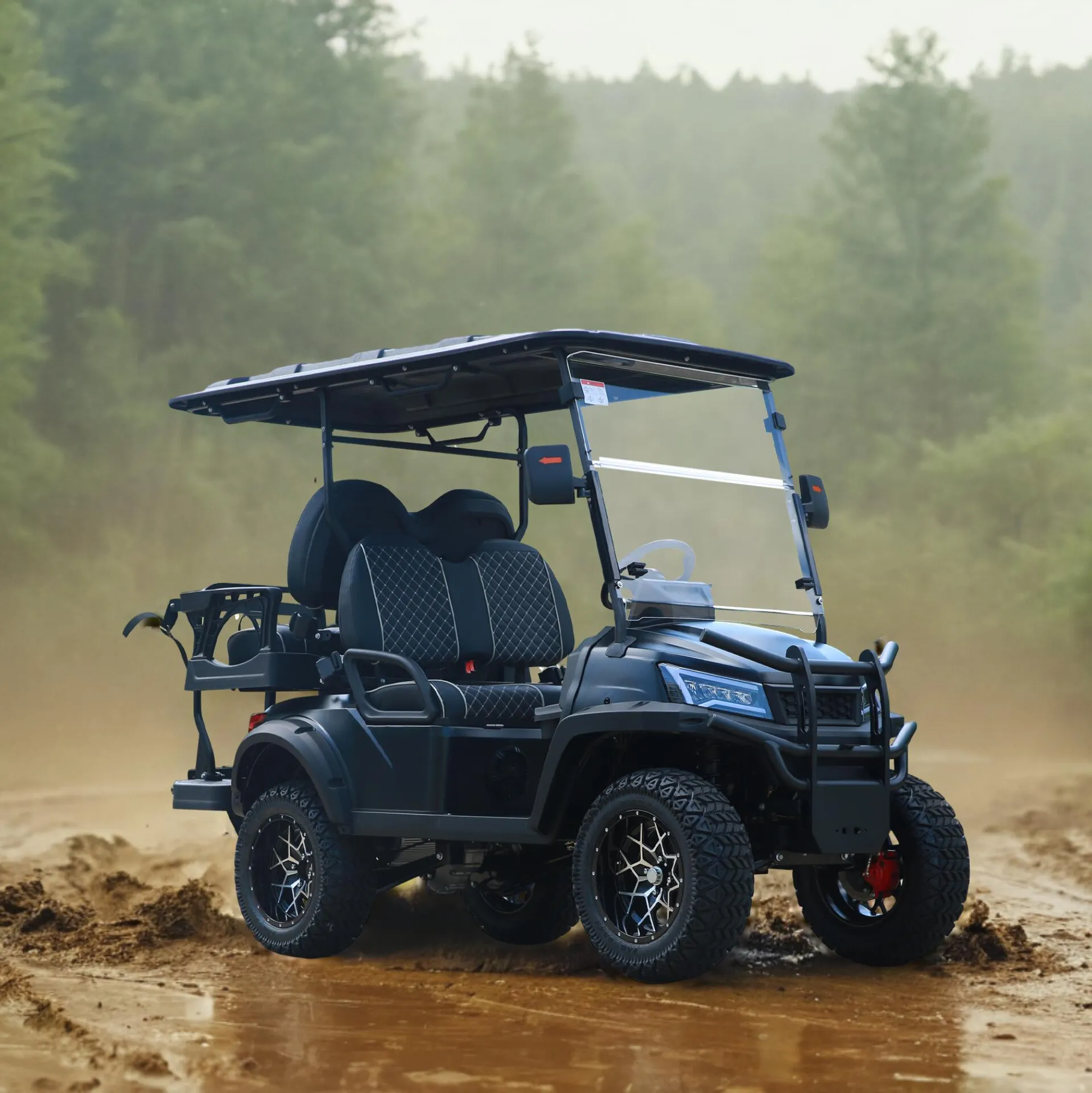 4 seater electric golf cart